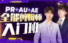 PR+AU+AE全能剪辑师入门班2022年 百度网盘